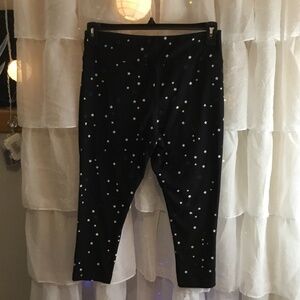 STAR Capri leggings pants Size 0X 14